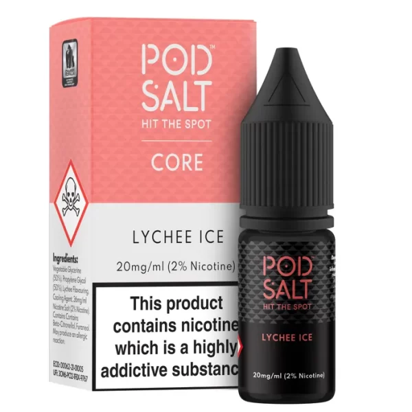 Lychee Ice Pod Salt 20mg - Nic Salt Available in India